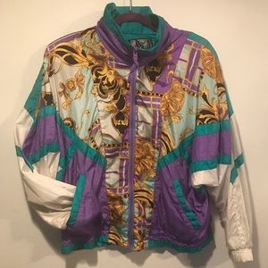 VINTAGE 1980s Track Jacket